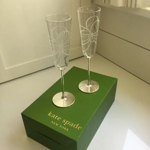 Kate Spade for Lenox Belle Boulevard Flutes